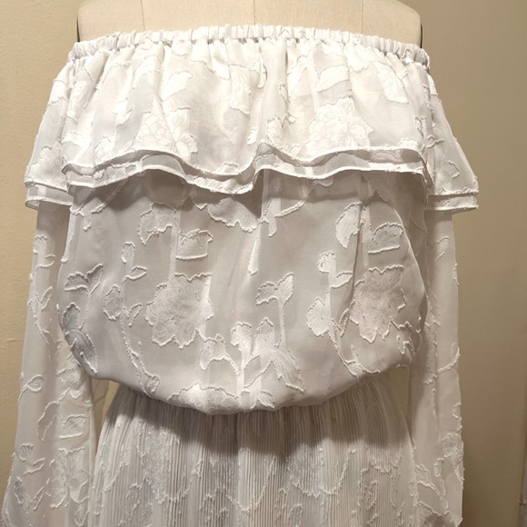 New Michael Kors off-on shoulder dress - size L - Picture 3 of 7